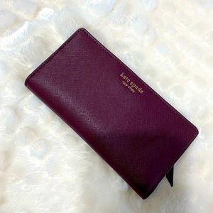 Kate Spade Burgundy Wallet